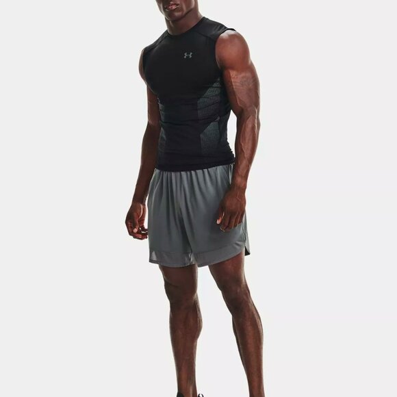 Under Armour Men's HeatGear Vent Sleeveless Training Tank Top 1362451-001 Size M - Picture 3 of 6